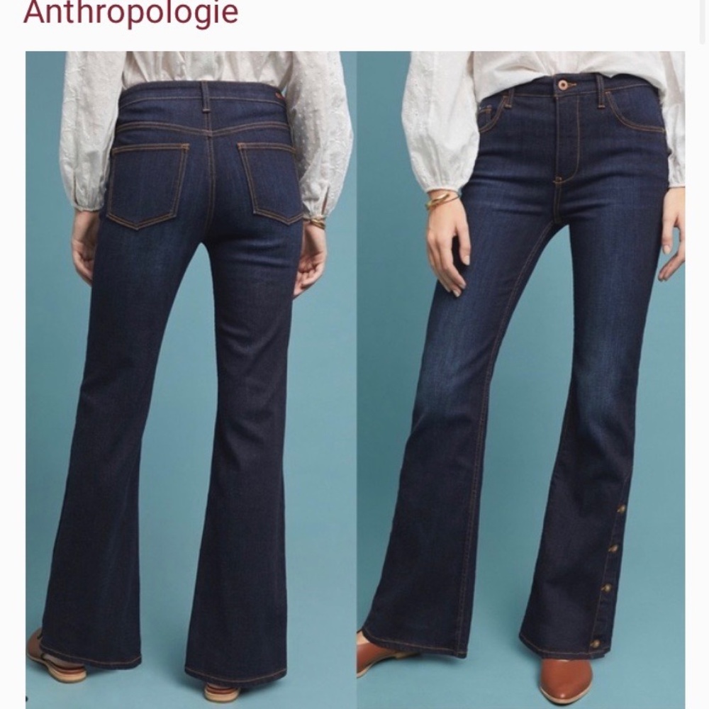 Pilcro High-Rise Bootcut Jeans